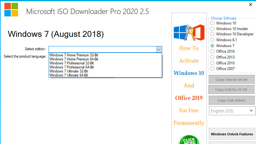 Microsoft iso