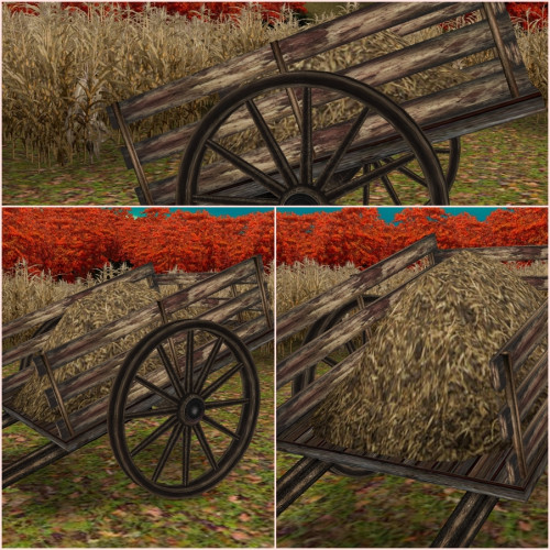 page Hay Bale Cart