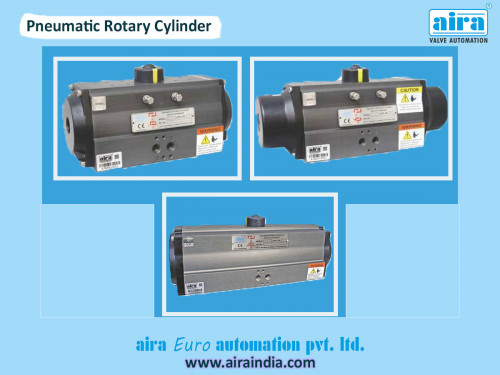 Aira Euro is the best pneumatic rotary cylinder manufacturer and supplier. They have a wide range of pneumatic actuators such as single acting, double acting, 3 positions, stainless steel, etc. For more detail please visit their website now.