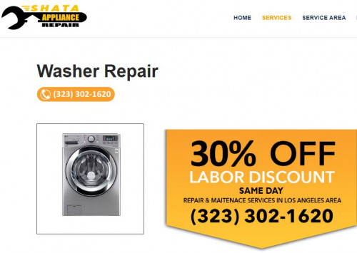 We provide online maytag washer repair, whirlpool washer repair, kenmore washer repair, ge washer repair and best washer repair service. Shata Appliance Repair Company is your one-stop shop for all kinds of washers’ repairs that you may need.
Professional refrigerator, oven, washer, dryer repair services for the past many years. We are a repeated family operated Appliance Repair Company for the past many years. We treat all our valuable customers as if they are our own family. Shanta Appliance Repair feels proud of itself because of top-tier workmanship and top-class appliance repair services. 
#shataappliance #refrigeratorrepair #refrigeratorrepairnearme #refrigeratorrepairservice #Kitchenaidrefrigeratorrepair #Subzerorefrigeratorrepair #dryerrepairnearme #dryerrepairservice #whirlpoolwasherrepair #stoverepairnearme

Web:- https://shataappliance.com/services/washer-repair/